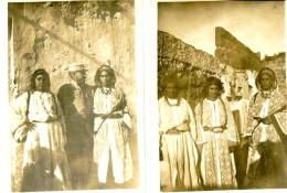 BENI MELLAL=  "demi-mondaines" Locales  2 PHOTOS 6X8,5 Cm     5861 - Other & Unclassified