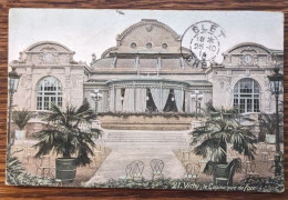 Carte Postale Ancienne Colorisée Vichy : Le Casino Vue De Face - 1914 - Non Classificati