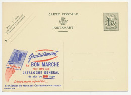 Publibel - Postal Stationery Belgium 1952 Fur Coat - Catalog - Disfraces