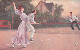 Sport - TENNIS - Illustrateur -partie De Tennis - Tenis