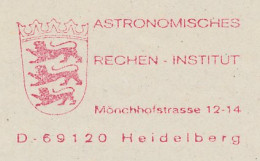Meter Cut Germany 1998 Astronomical Calculation Institute - Astronomy