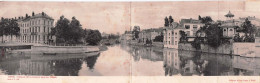 GENT - GAND -  Coupure ( Rive Droite ) Et Quai Des Tilleuls- Carte Double - 1903 - Gent