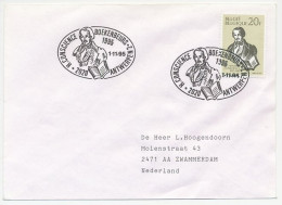 Cover / Postmark Belgium 1995 Hendrik Conscience - Writer - Schriftsteller