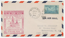 FFC / First Flight Cover USA 1949 Oil Field Iraq - Other & Unclassified