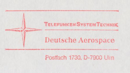 Meter Top Cut Germany 1990 Deutsche Aerospace - Telefunken - Sterrenkunde