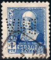 Madrid - Perforado - Edi O 860 - "BHA." (Banco) - Used Stamps