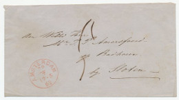 Amsterdam - Sloten 1862 - Op Badhoeve ( Badhoevedorp ) - ...-1852 Préphilatélie