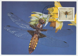 Maximum Card Germany 1991 Dragonfly - Autres & Non Classés