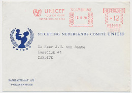 Meter Cover Netherlands 1970 UNICEF - Help And Hope For Children - VN