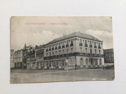 Carte Postale Ancienne (1915)Nieuport-Bains Hôtel De La Plage - Nieuwpoort