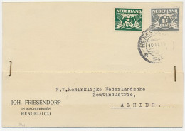 Perfin Verhoeven 331 - J.F. - Hengelo 1944 - Unclassified