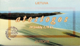 LITHUANIA, 2005, Booklet A. Europa 2004, 10x1.70 Sailing, 10x1.70 Beach Scene - Lituania