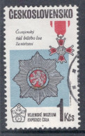 Czechoslovakia 1985 Single Stamp For Exhibits From The Military Museum In Fine Used - Used Stamps