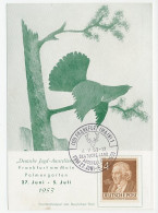Card / Postmark Germany 1953 Deer - Hunting Exhibition - Otros & Sin Clasificación
