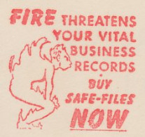 Meter Cut USA 1950 Fire - Firemen