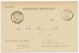 Kleinrondstempel Heerde 1896 - Unclassified