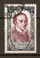 1950 - André-Marie De Chénier (1762-94 ) Célébrités Du XVIIIe Siècle - Révolution - N°867 (cote 13€) - Oblitérés