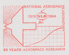 Meter Cut Netherlands 1984 National Aerospace Laboratory - 65 Years Aerospace Research - Astronomia