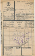 Vrachtbrief N.S. Assen - Belgie 1928 - Unclassified