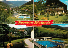 73265898 Oberprechtal Panorama Schwarzwaldhaus Freibad Holzbrunnen Oberprechtal - Elzach