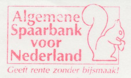 Meter Top Cut Netherlands 1991 Squirrel - Saving Bank - Autres & Non Classés