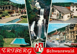 73265852 Triberg Schwarzwald Kurhaus Freibad Wasserfaelle Hauptstrasse Triberg S - Triberg