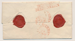 Oosterbeek - Lemmer - DEBOURSE HEERENVEEN - Leeuwarden 1840  - ...-1852 Prephilately