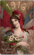 MILITARIA 14/18 - Fleurs De France 1916 - Weltkrieg 1914-18