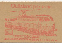 Meter Cut Netherlands 1982 Train - Deutsche Bundesbahn - Trains