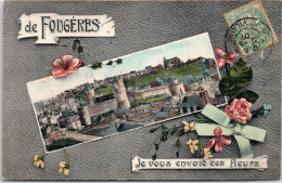 35 FOUGERES - Je Vous Envoie Ces Fleurs. - Fougeres