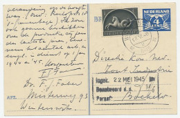 Briefkaart G. 269 / Bijfrankering Winterswijk - Boekelo 1945 - Entiers Postaux