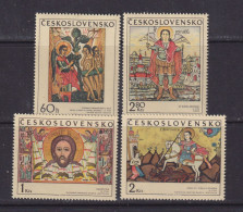 CZECHOSLOVAKIA  - 1970 Slovak Icons Set Never Hinged Mint - Ungebraucht