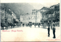 ITALIE - LOMBARDIE - CHIAVENNA - Plazza Castello  - Otros & Sin Clasificación