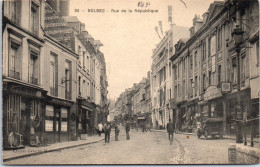76 BOLBEC - La Rue De La Republique, Perspective  - Bolbec