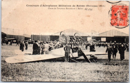 51 REIMS - Concours Aeroplanes 1911, Chute De Beaumont  - Reims