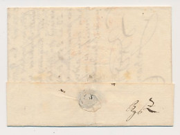 Bergen Op Zoom - Dordrecht 1756 - Geschreven Postmerk BgoZ - ...-1852 Prephilately