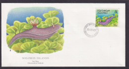 Salomon Inseln Südpazific Fauna Landschnecke Schöner Künstler Brief - Islas Salomón (1978-...)