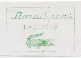 Meter Cut Netherlands 1981 Crocodile - Alligator - Lacoste - Other & Unclassified