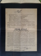 PERE CENT Du 107ème Régiment D'infanterie D'Angoulème En 1928 - 2 Photos - Prix De Départ 1€ - Documenti
