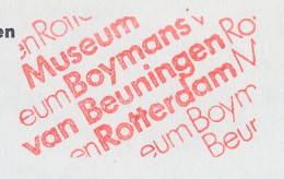 Meter Cover Netherlands 1989 Museum Boymans Van Beuningen Rotterdam - Sonstige & Ohne Zuordnung