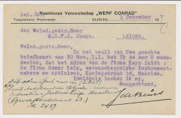 Briefkaart G. 90 A Particulier Bedrukt Haarlem 1917 - Ganzsachen