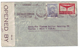 Censored Cover Argentina - USA 1944  - WW2