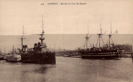 56 , Cpa  LORIENT , 350 , Entrée Du Port De Guerre (14914.V24) - Lorient