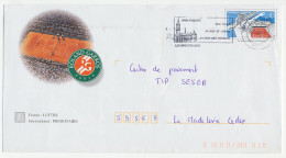 Postal Stationery / PAP France 2001 Tennis - Roland Garros - Sonstige & Ohne Zuordnung