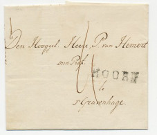 Hoorn - Den Haag 1819 - ...-1852 Prephilately