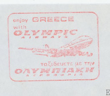 Meter Cover Greece 1984 Olympic Airways  - Aerei