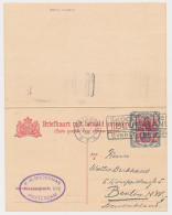 Briefkaart G. 157 I Amsterdam - Berlijn Duitsland 1924 - Material Postal