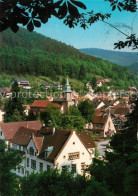 73265780 Bad Herrenalb Ortsansicht Mit Kirche Luftkurort Im Schwarzwald Bad Herr - Bad Herrenalb