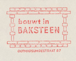 Meter Cover Netherlands 1962 Builds In Brick - Almelo - Otros & Sin Clasificación