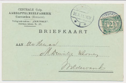 Firma Briefkaart Coevorden 1911 - Aardappelmeelfabriek - Zonder Classificatie